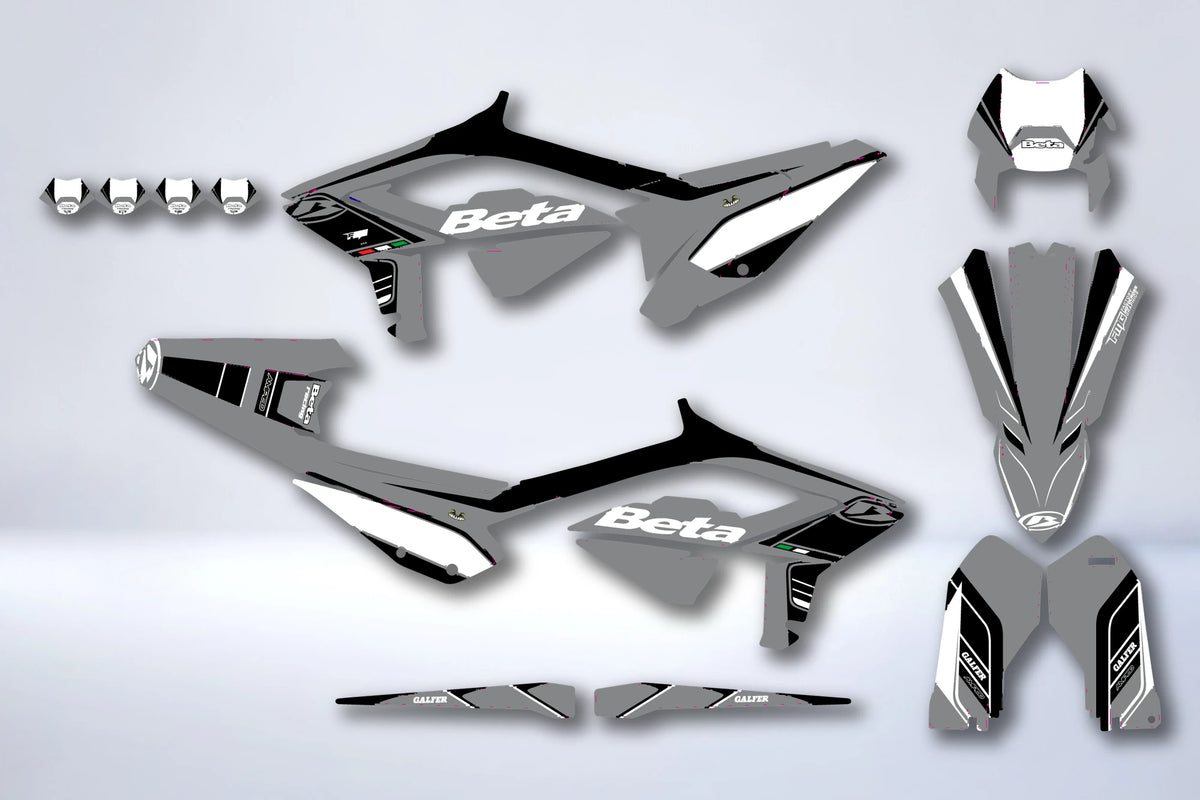 Kit de adhesivos BETA RR Enduro 2023-2024 - ÉTAIN