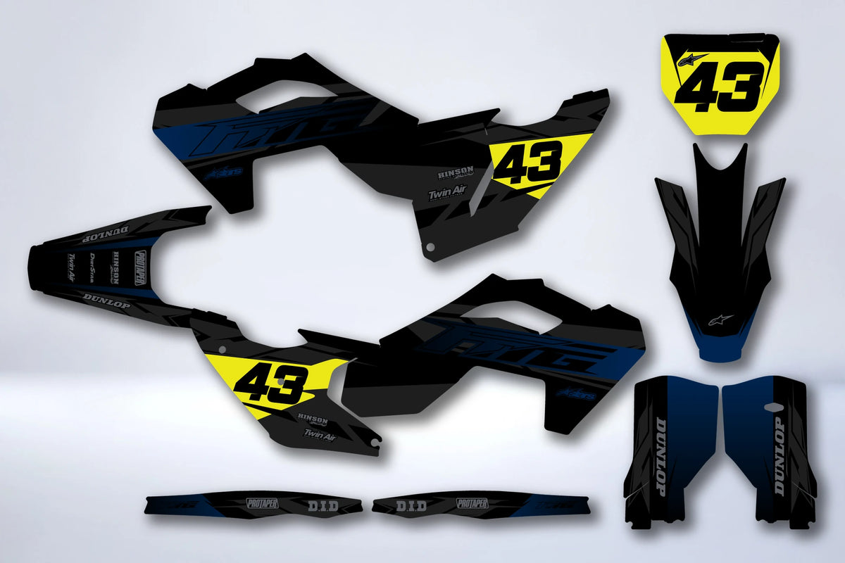 Kit Déco HUSQVARNA FC/TC 2023-2024 & TE/FE 2024-2025 - VORQUOR
