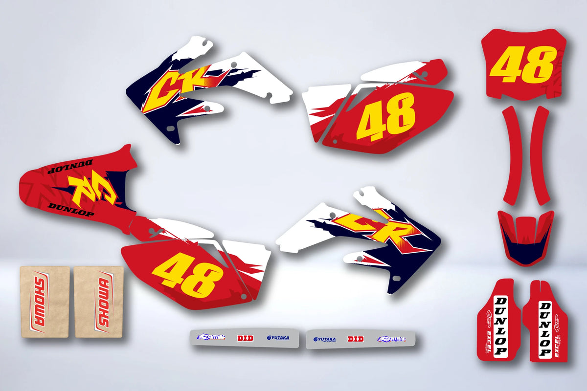 Dekor-Kit HONDA CRF 450 2005-2008 - QUINOX