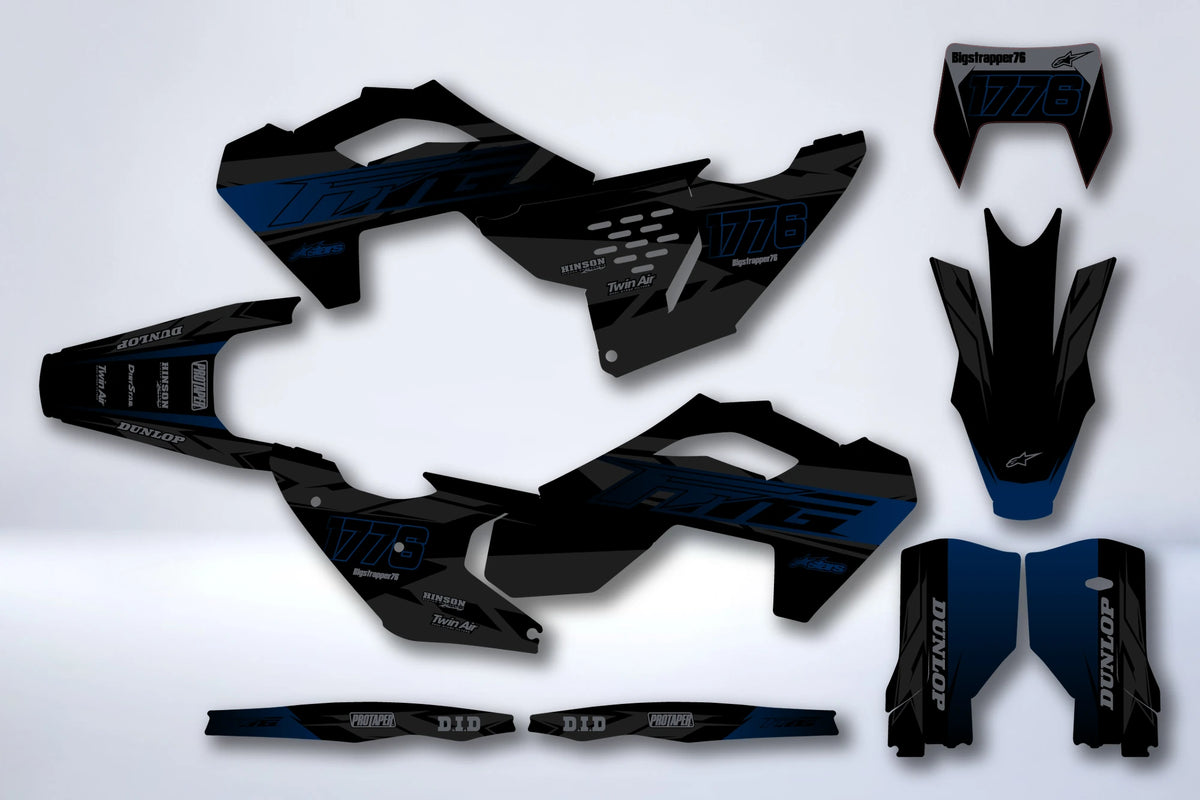 Kit Déco HUSQVARNA FC/TC 2023-2024 & TE/FE 2024-2025 - VORQUOR