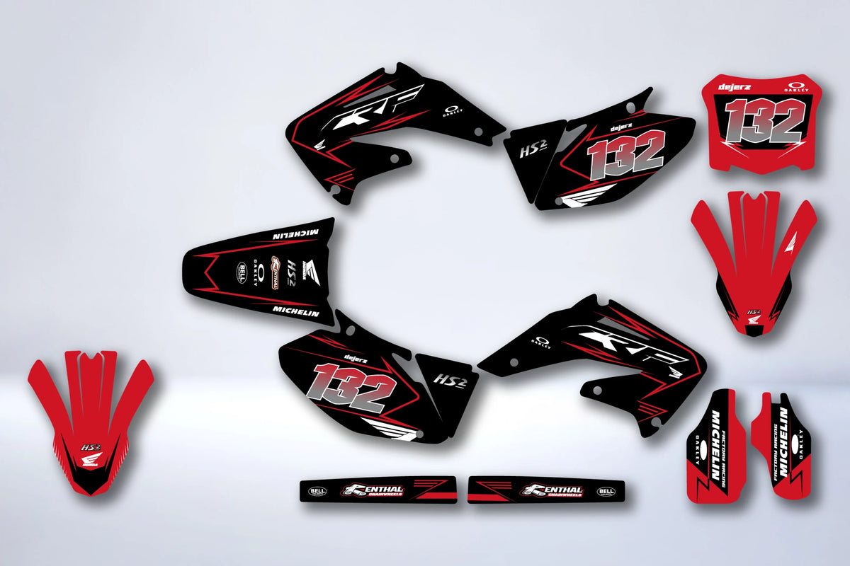 Dekor-Kit HONDA CRF 450 2002-2004 - FERLOR