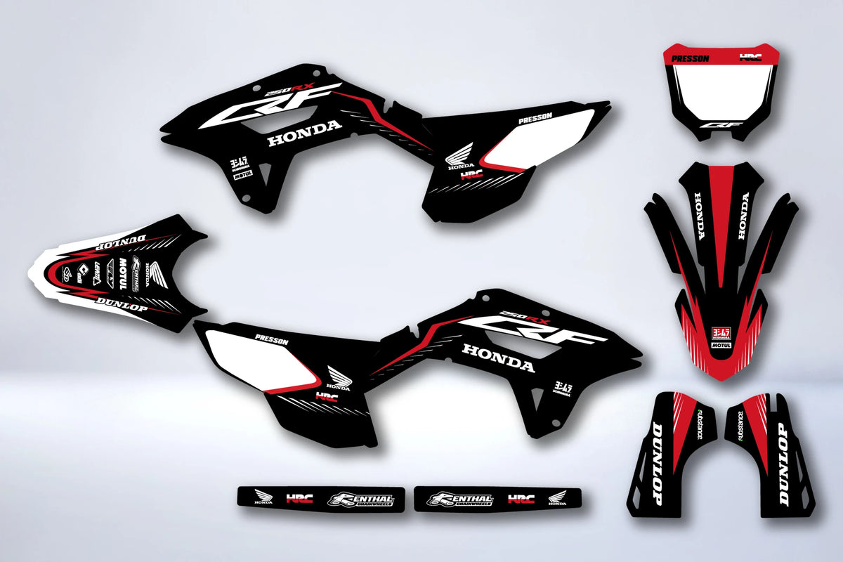 Graphics kit HONDA CRF 250 RX / 450 RX 2021-2024 - XANSAR