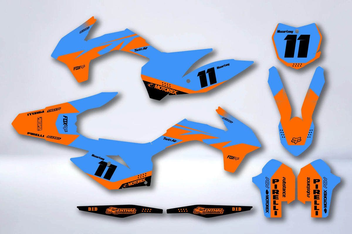 Kit Déco KTM EXC EXC-F SX SX-F 2013-2016 - FERMOS