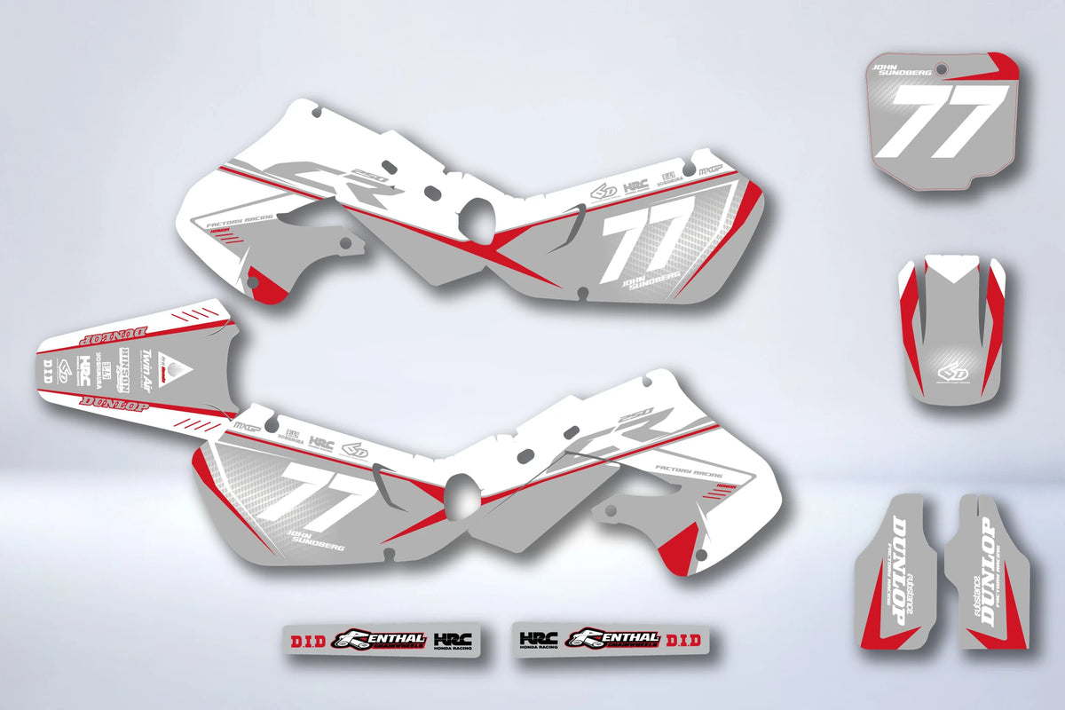 Graphics kit HONDA CR 125-250 1997-1999 - DELXON