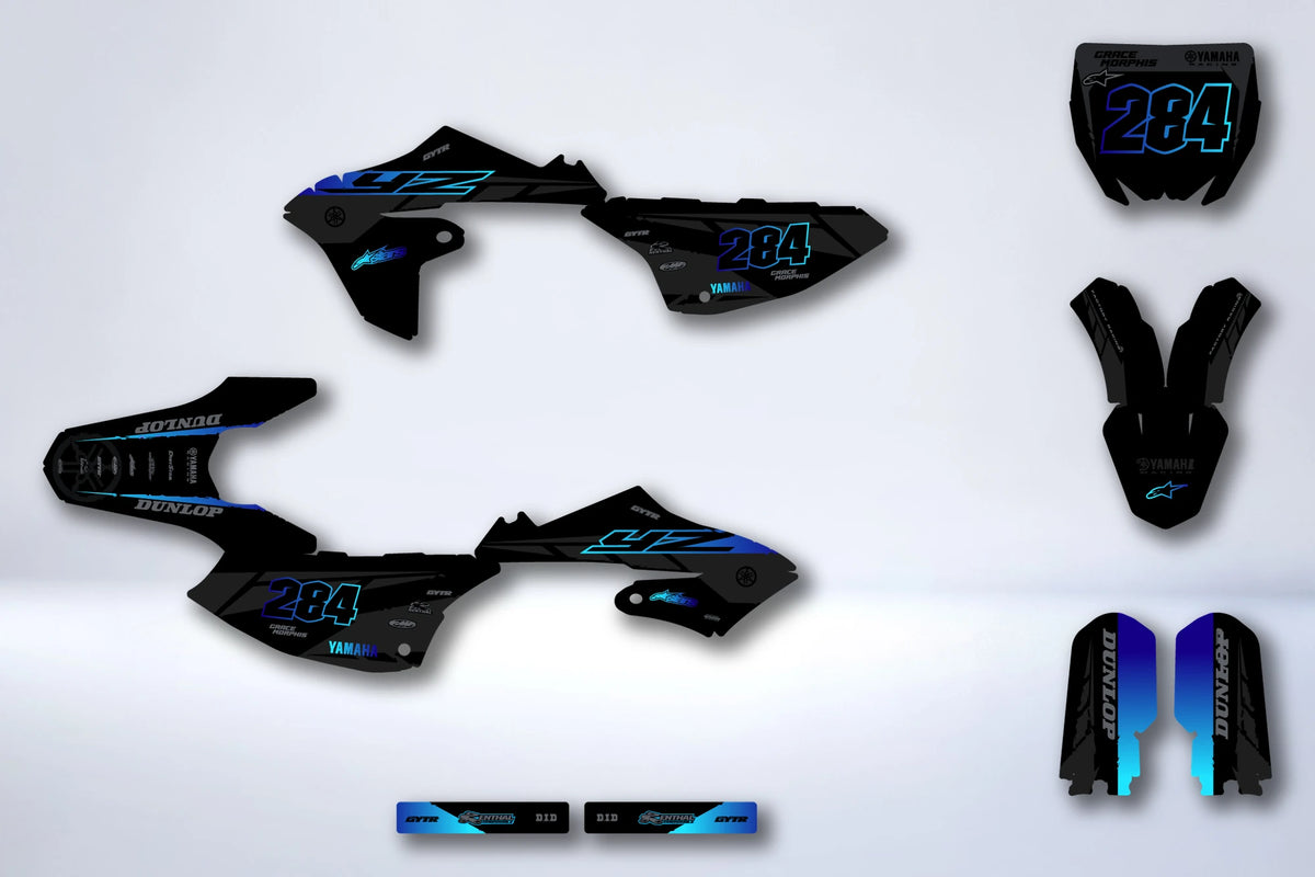 Graphics kit Yamaha YZ 65 2018-2025 - NYKTOR