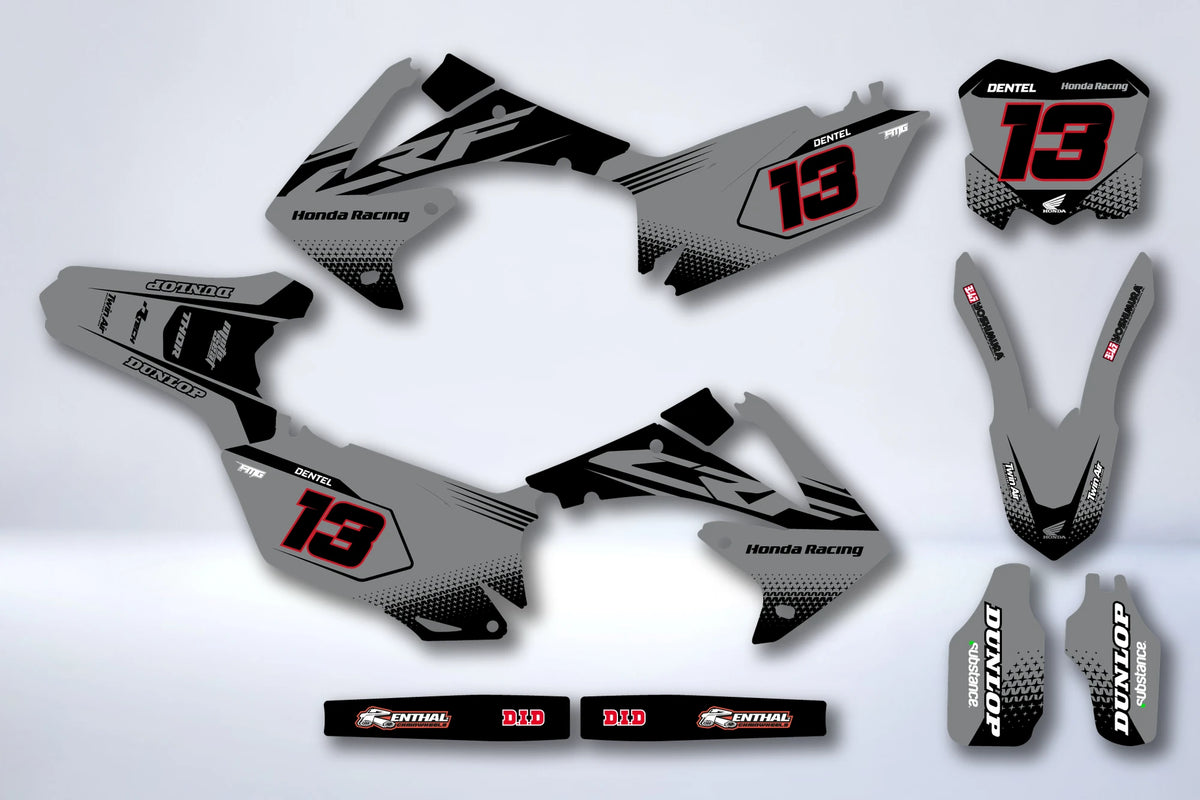 Dekor-Kit HONDA CRF 250-450 (2009-2012) - YANZEN