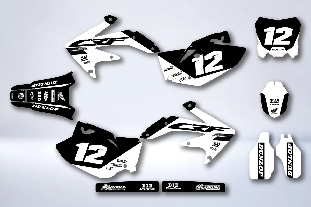 Dekor-Kit HONDA CRF 450 2005-2008 - LYRVOK