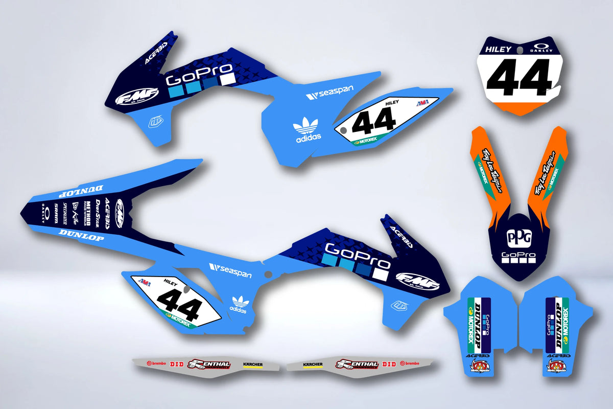 Kit Déco KTM EXC EXC-F SX SX-F 2013-2016 - IROKIS