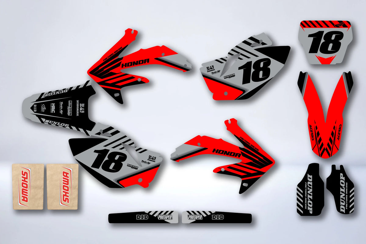 Dekor-Kit HONDA CRF 450 2005-2008 - TORMYR