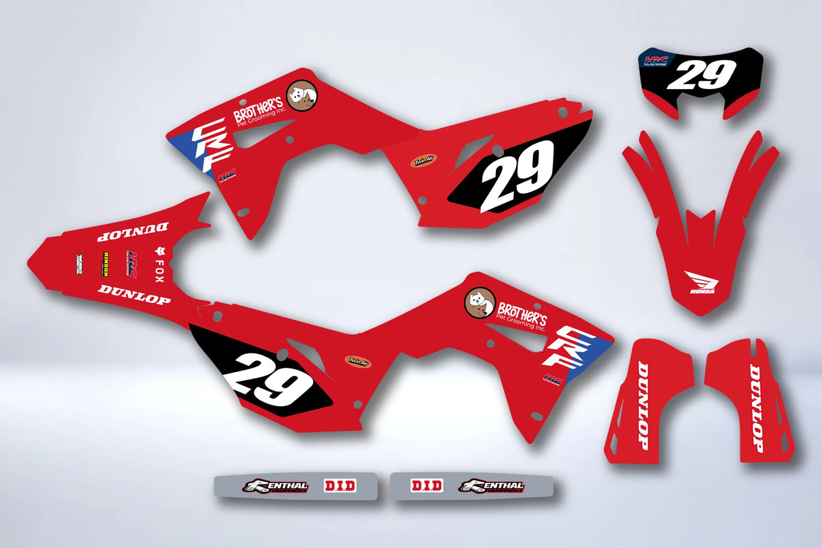 Graphics kit HONDA CRF 450 L / RL 2019-2026 - SOLQUOR