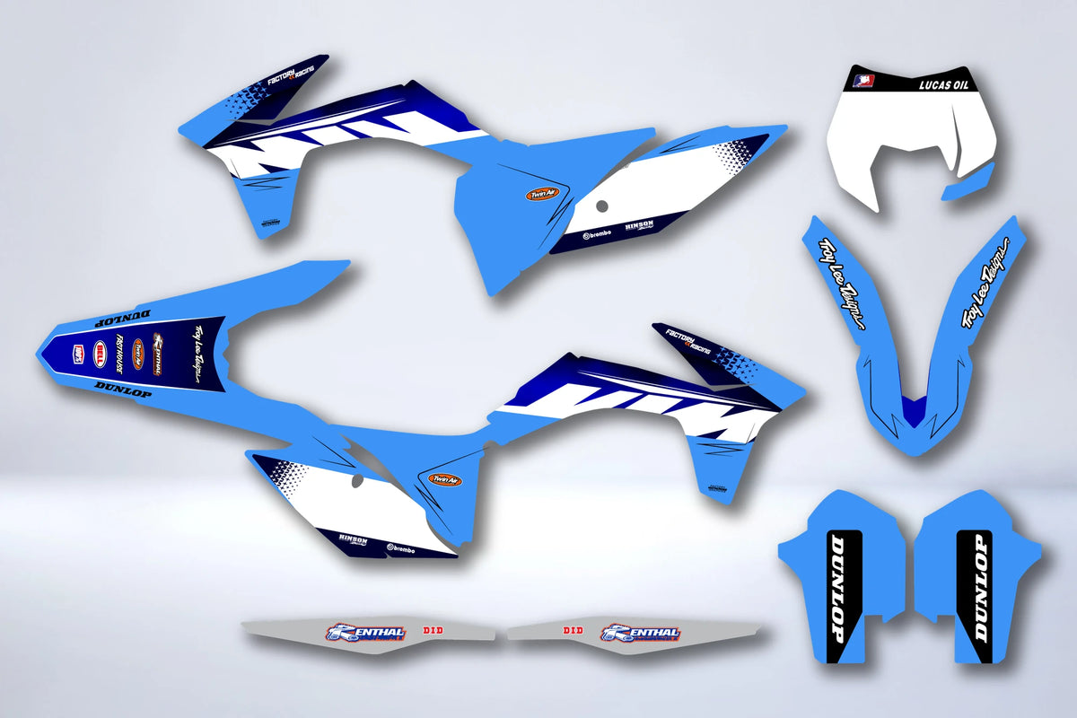 Kit Déco KTM EXC EXC-F SX SX-F 2011-2013 - SOLHIX