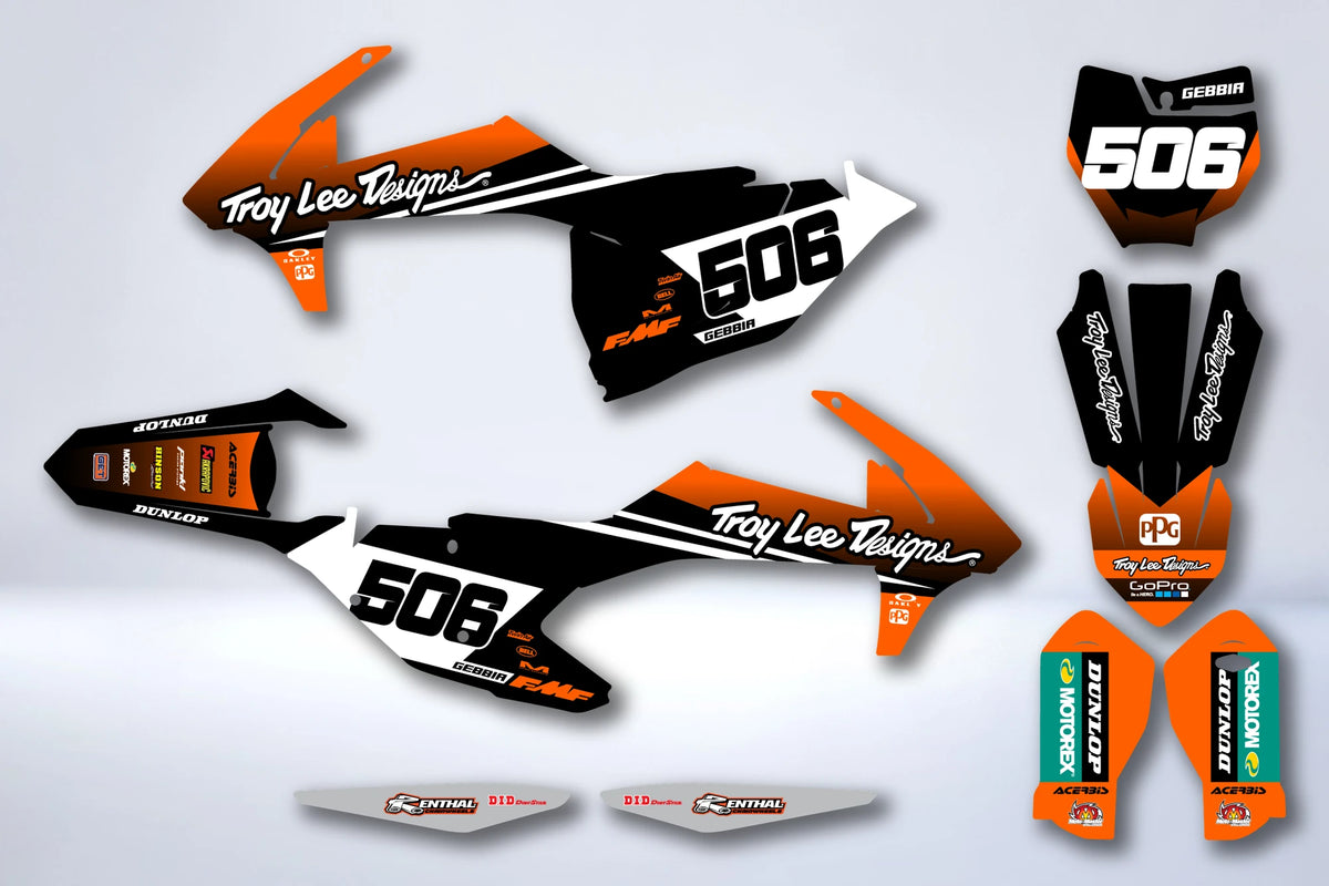 Kit Déco KTM EXC EXC-F SX SX-F 2016-2019 - QUIPEX
