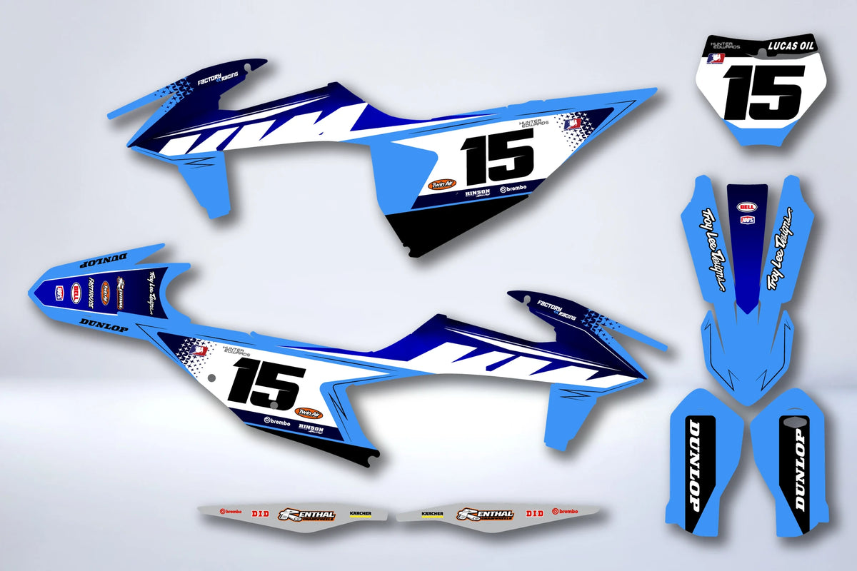 Kit Déco KTM EXC EXC-F SX SX-F 2019-2023 - XANGAR