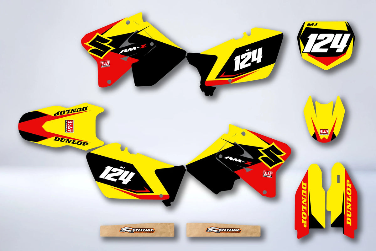 Graphics kit SUZUKI RM 125-250 2001-2012 - SAFRAN