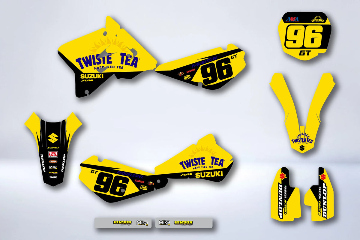 Graphics kit SUZUKI RM 85 2001-2026 - CITRON