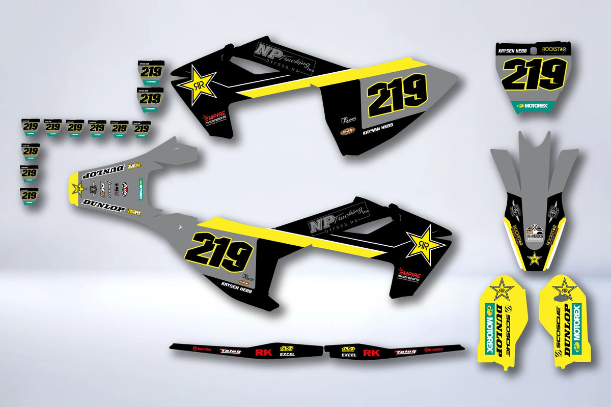 Kit grafiche HUSQVARNA FE / FC / TE / TC 2016-2018 - HYDXIS