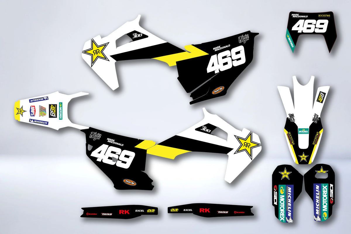 Kit autocolantes HUSQVARNA TC / FC / TX / TE / FE 2019-2023 - VALZIX