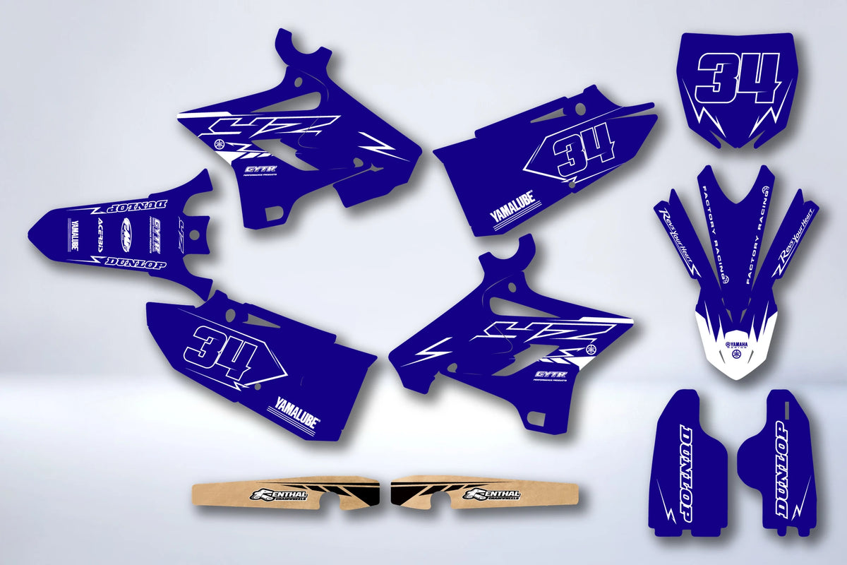 Kit grafiche YAMAHA YZ 125-250 2015-2021 - DRATAN