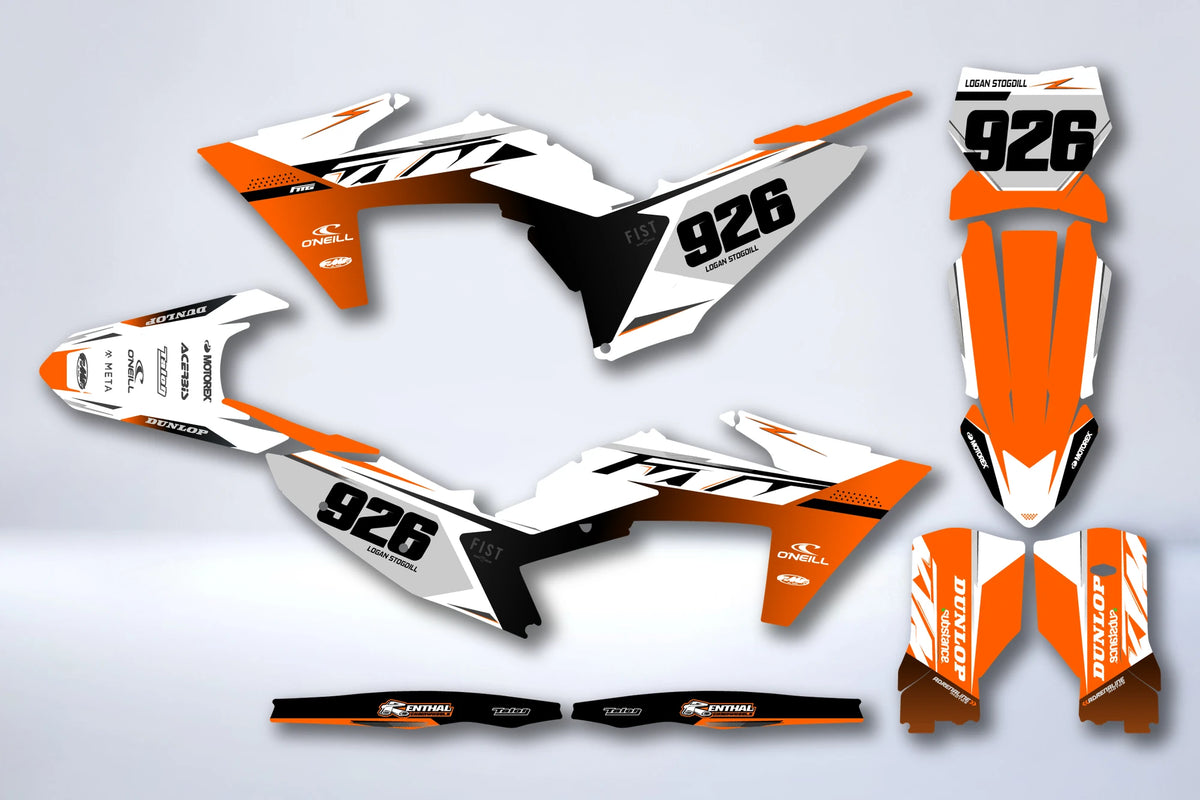 Dekor-Kit KTM EXC EXC-F SX SX-F 2023-2025 - RAZVOK