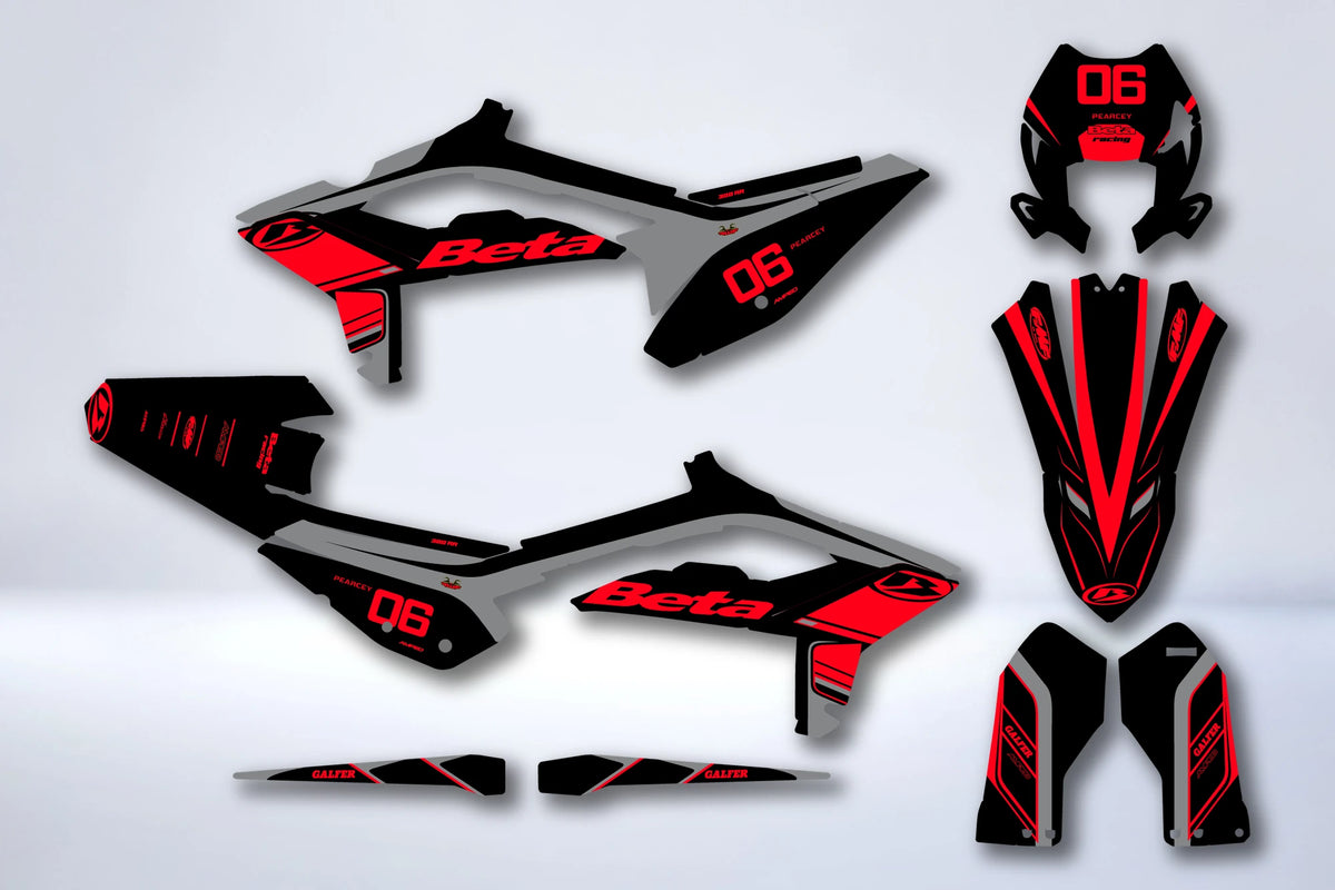 Kit grafiche BETA RR Enduro 2023-2024 - SILEX