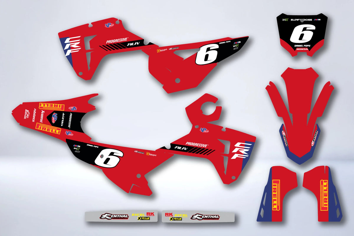 Dekor-Kit HONDA CRF 250 & CRF 450 2025-2026 - SYLPEX