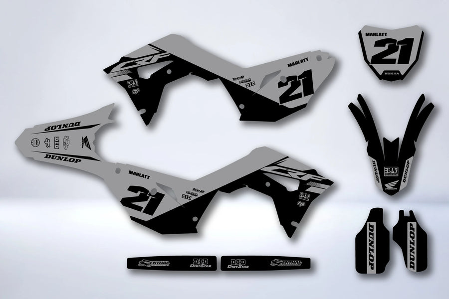 Kit déco HONDA CRF 450 2017-2020 CRF 250 2018-2021 VULVAR