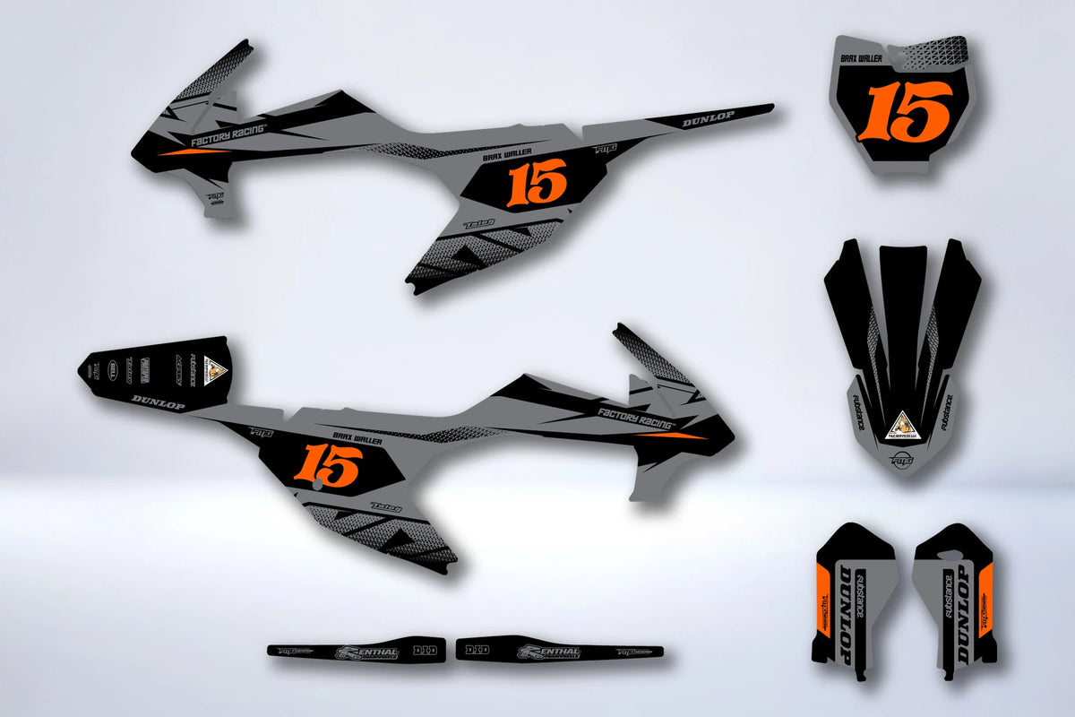 Kit Déco KTM SX 65 2016-2023 - LYRVYN