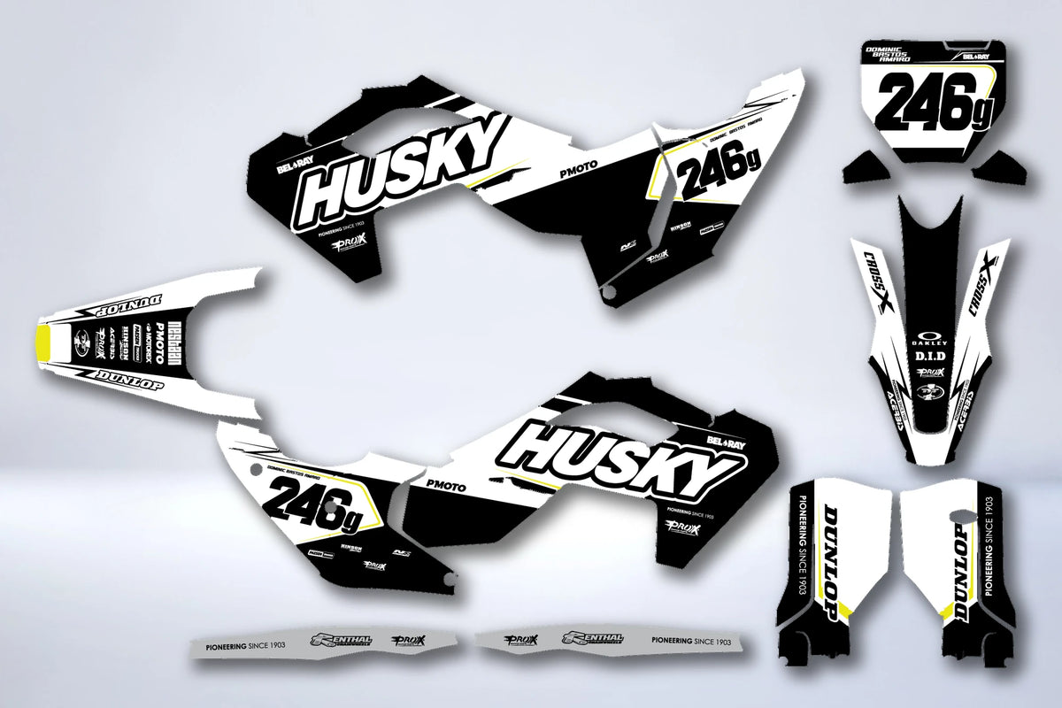 Dekor-Kit HUSQVARNA FC/TC 2023-2024 & TE/FE 2024-2025 - KALTON