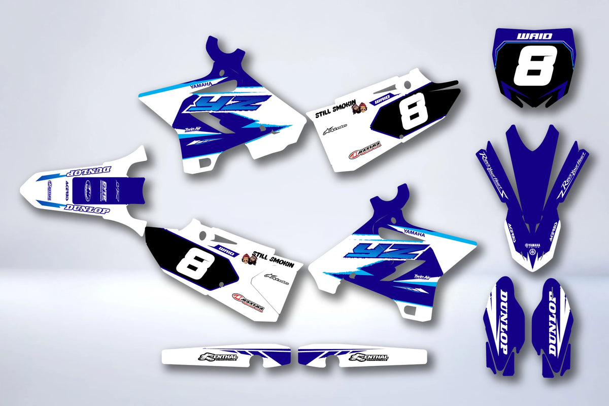 Kit autocolantes YAMAHA YZ 125-250 2015-2021 - TRARIS