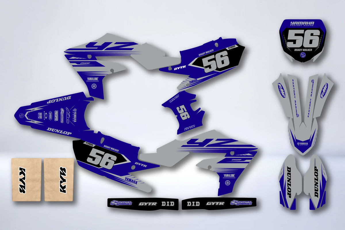 Kit Déco Yamaha YZF 250 ( 2019-2021 ) / 450 ( 2018-2022 ) - IROFEN