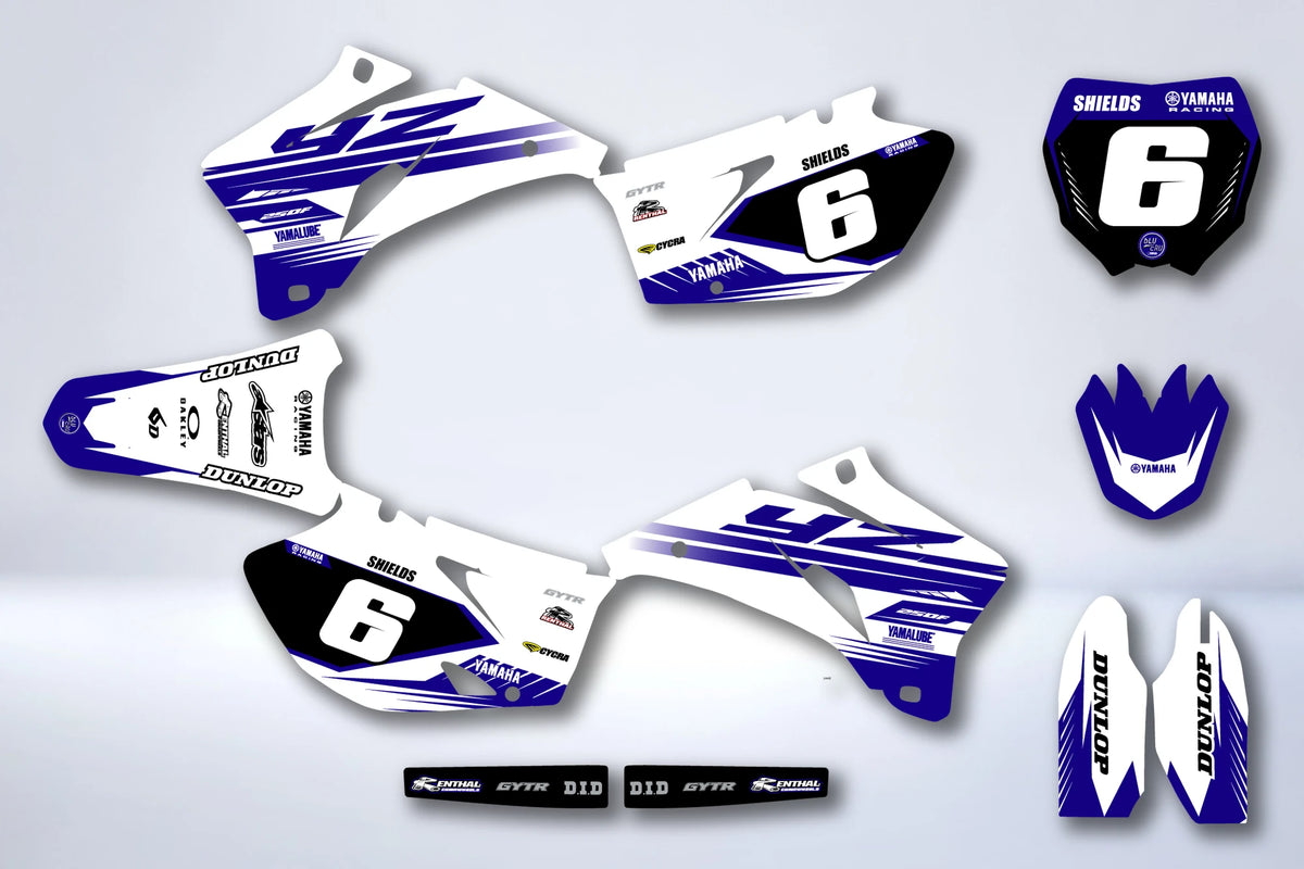 Dekor-Kit YAMAHA YZF 250-450 2006-2009 - DUSNOX