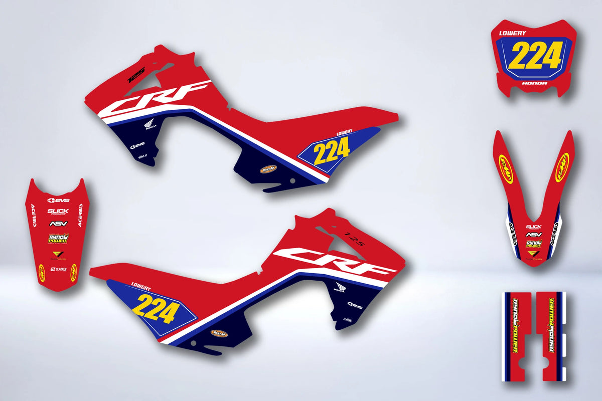 Dekor-Kit HONDA CRF 125 F 2013-2018 - TARMOS