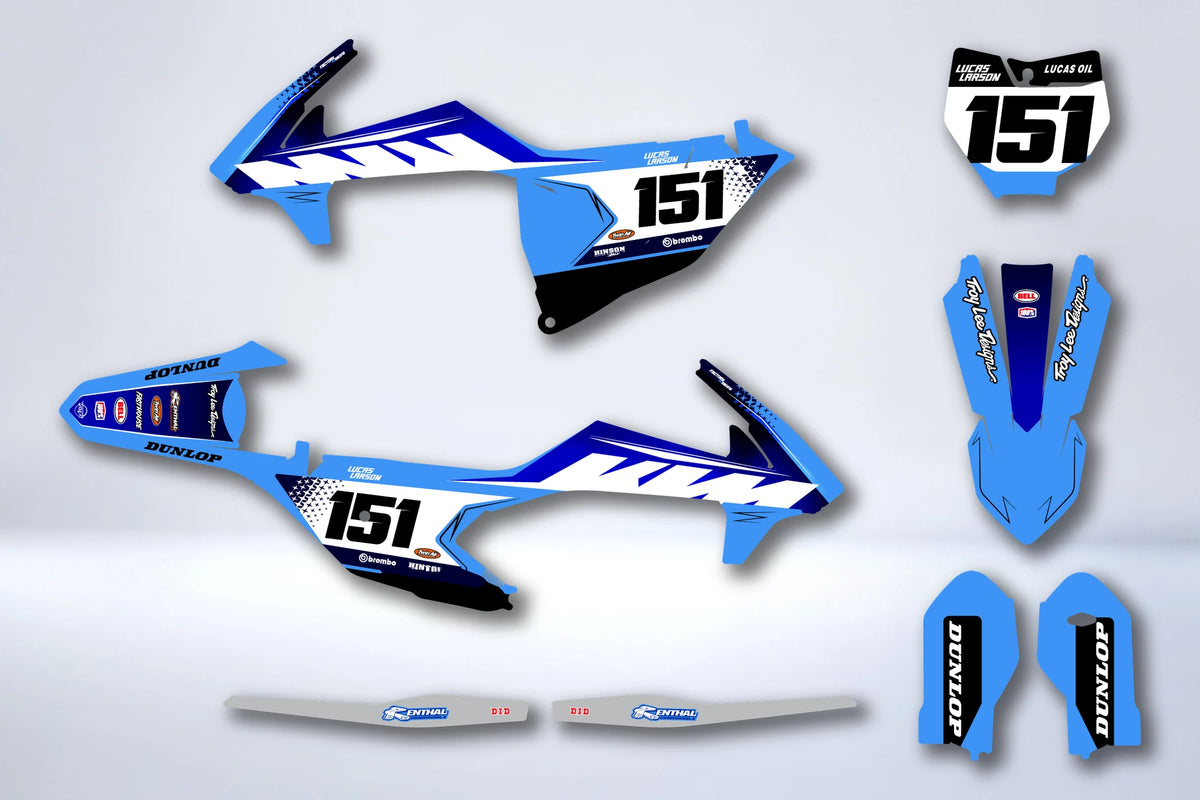Graphics kit KTM SX 85 2018-2024 - TARTAN
