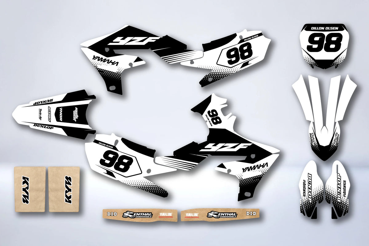 Dekor-Kit Yamaha YZF 250 ( 2019-2021 ) / 450 ( 2018-2022 ) - CALMOS
