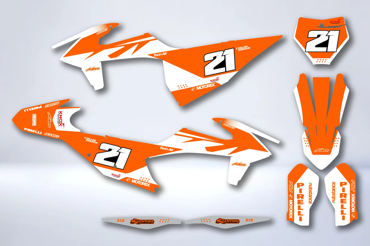 Graphics kit KTM EXC EXC-F SX SX-F 2019-2023 - VEXSAR