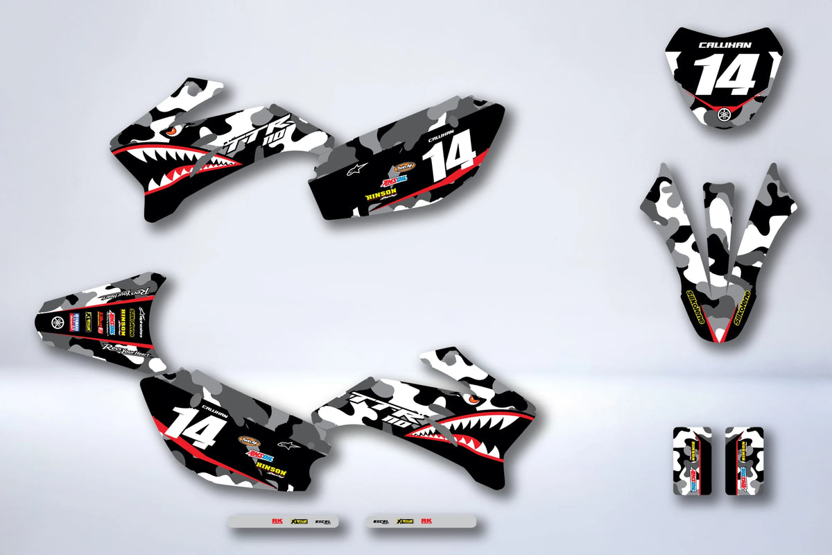 Kit Déco YAMAHA TTR 110 - DRAZEN