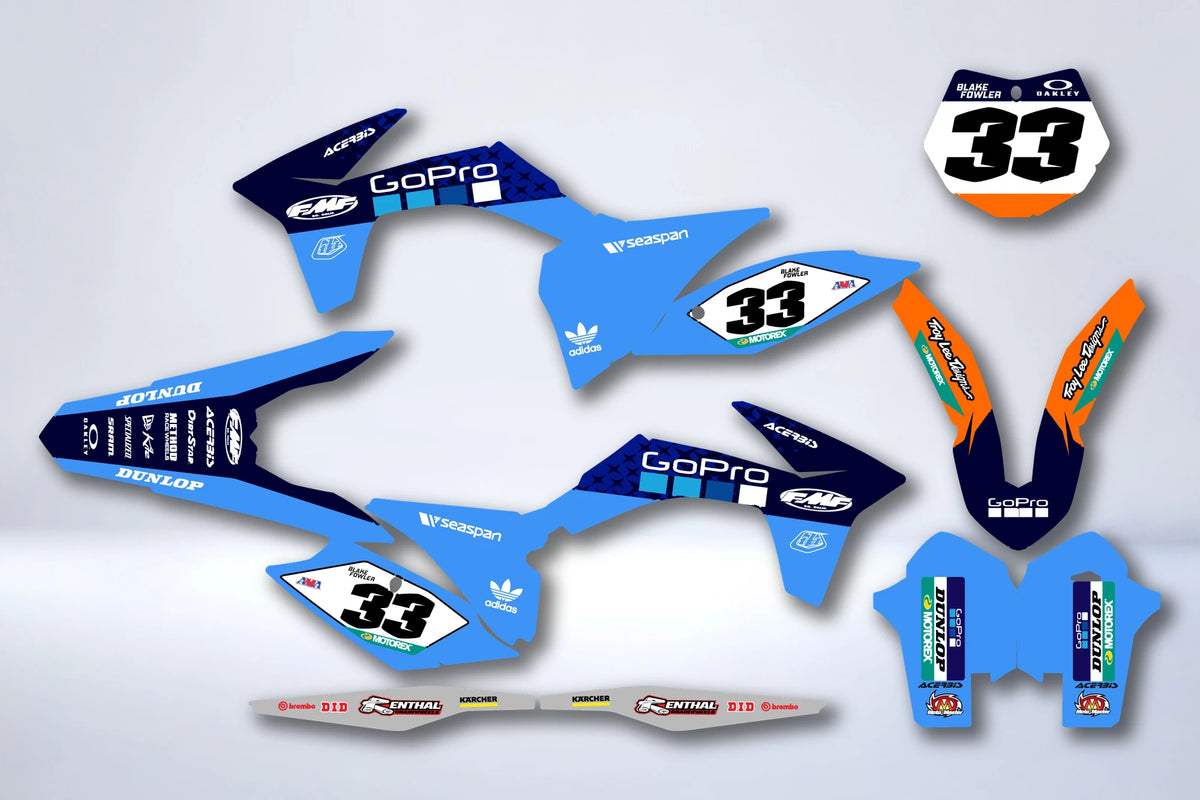 Kit Déco KTM EXC EXC-F SX SX-F 2011-2013 - YANRIS