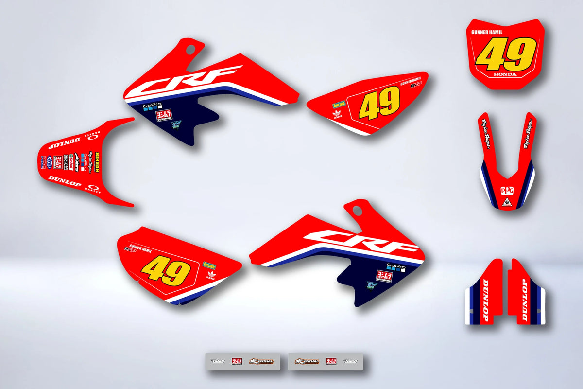 Dekor-Kit HONDA CRF 50 2003-2026 - CALVOK