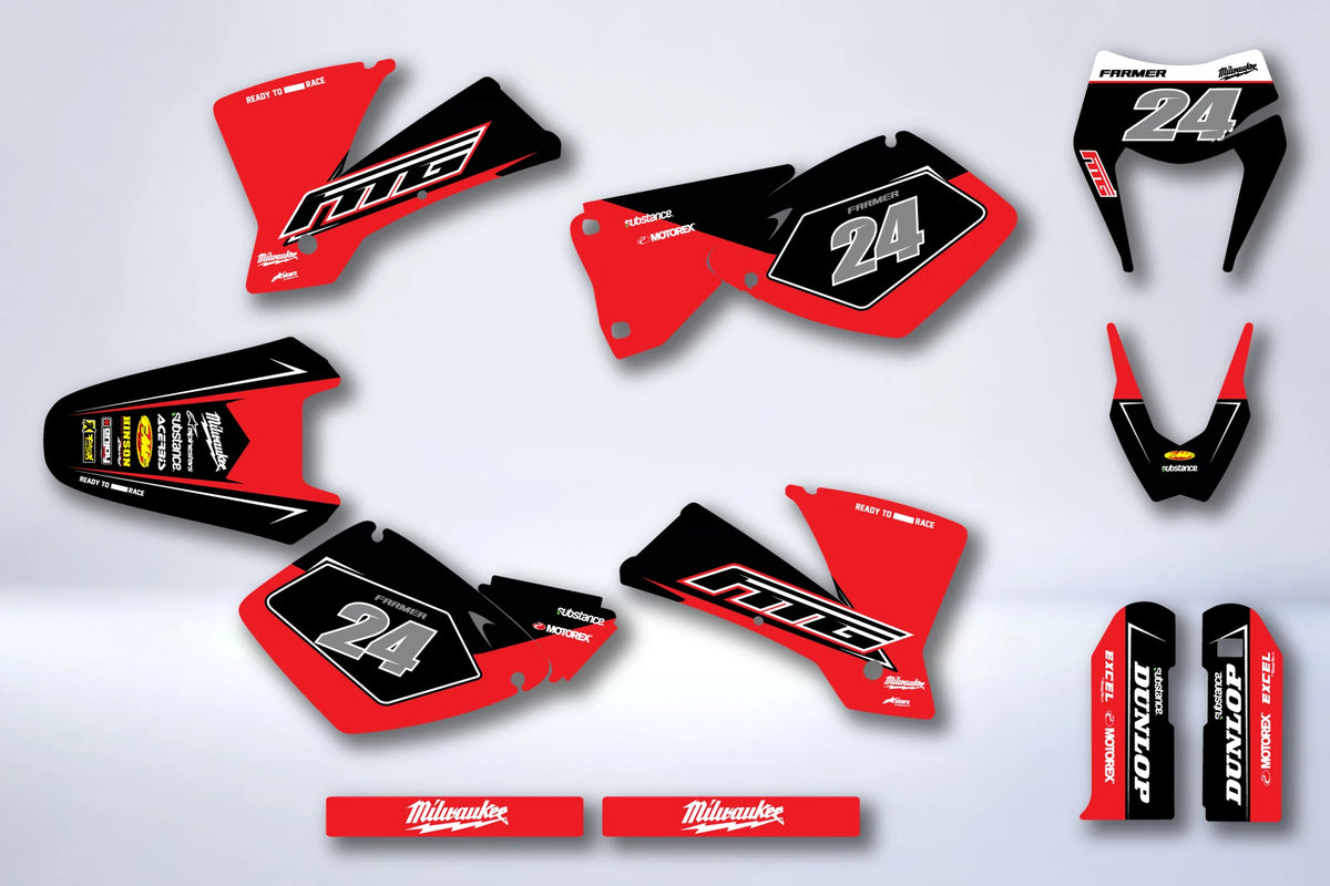 Kit Déco KTM EXC SX 2001-2007 - TRAVAR