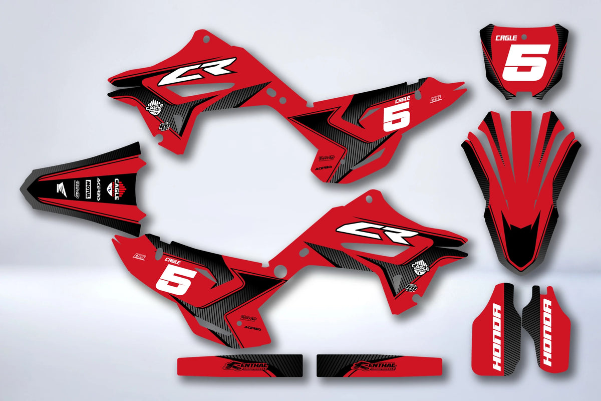 Kit Déco HONDA CR 125 / 250 2002-2012 RESTYLE POLISPORT 2024 - TRAVIX