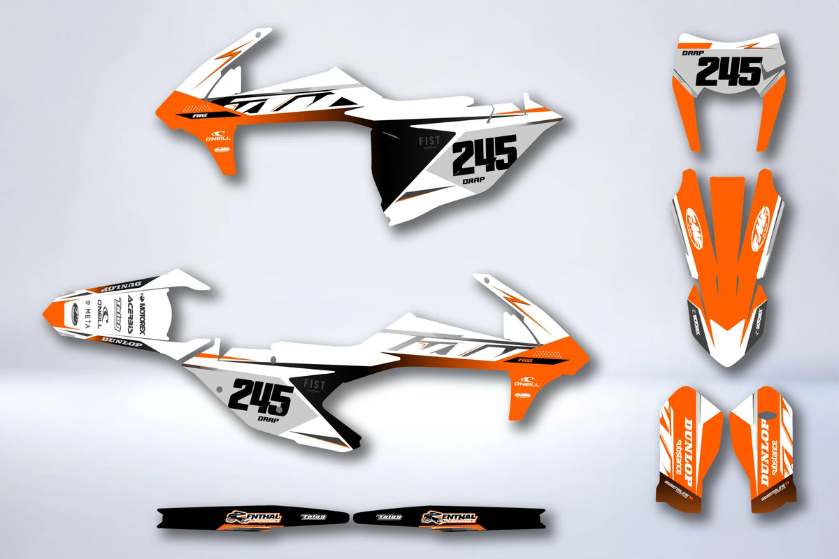 Dekor-Kit KTM EXC EXC-F SX SX-F 2016-2019 - ZAKMYR