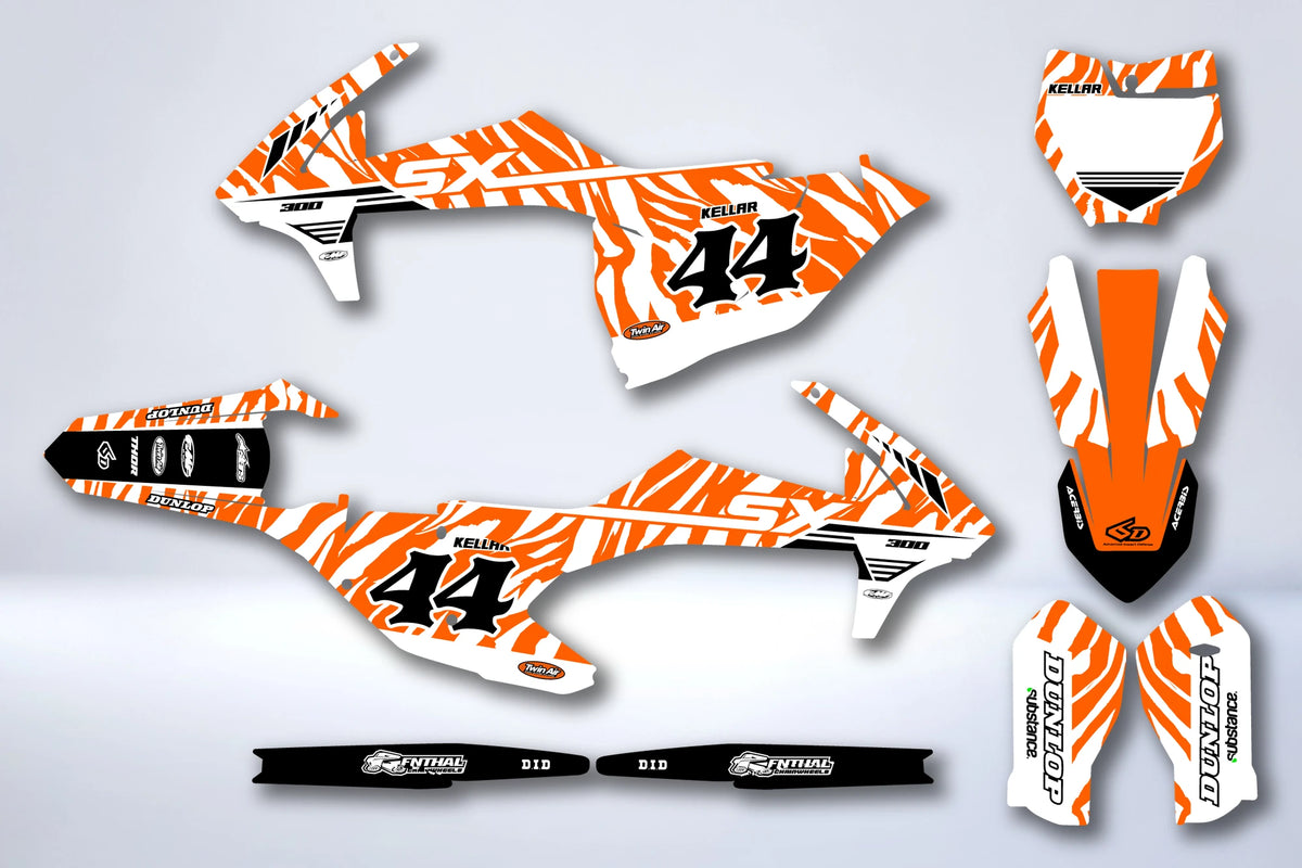 Kit Déco KTM EXC EXC-F SX SX-F 2016-2019 - HORNOX