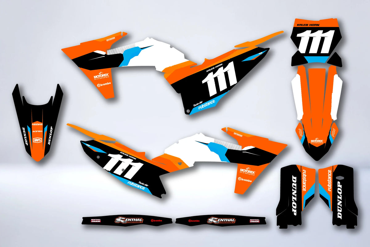 Dekor-Kit KTM EXC EXC-F SX SX-F 2023-2025 - NEXLOR