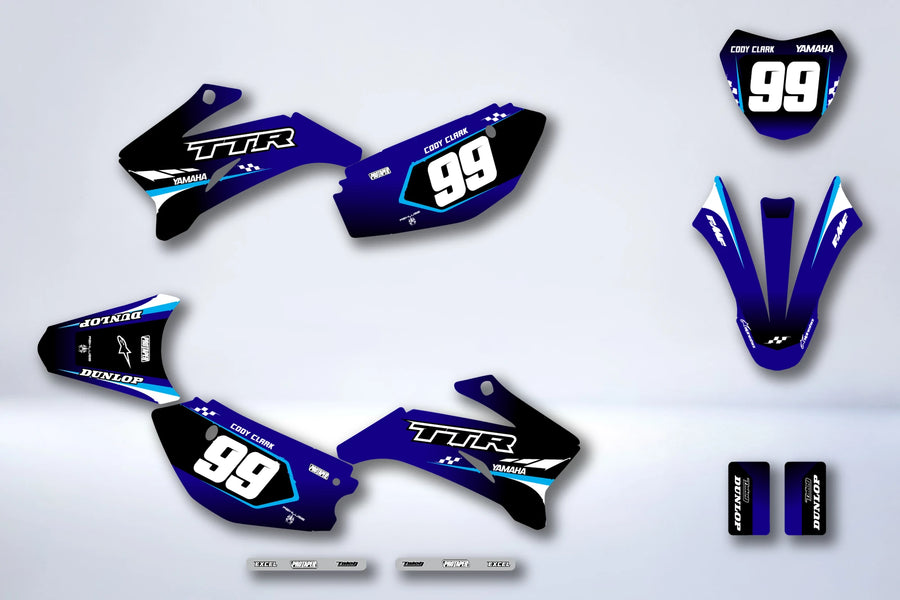 Kit déco YAMAHA TTR 110 QUADOR