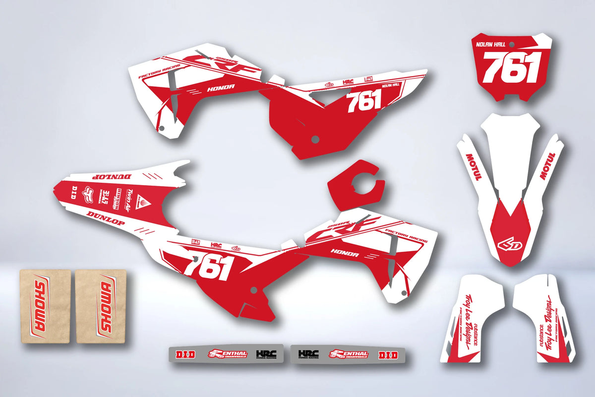 Dekor-Kit HONDA CRF 250 & CRF 450 2025-2026 - AXOLOR
