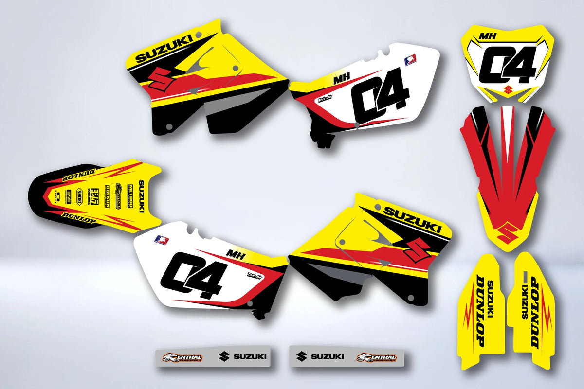 Kit Déco SUZUKI RM 125-250 2001-2012 - CORNALINE