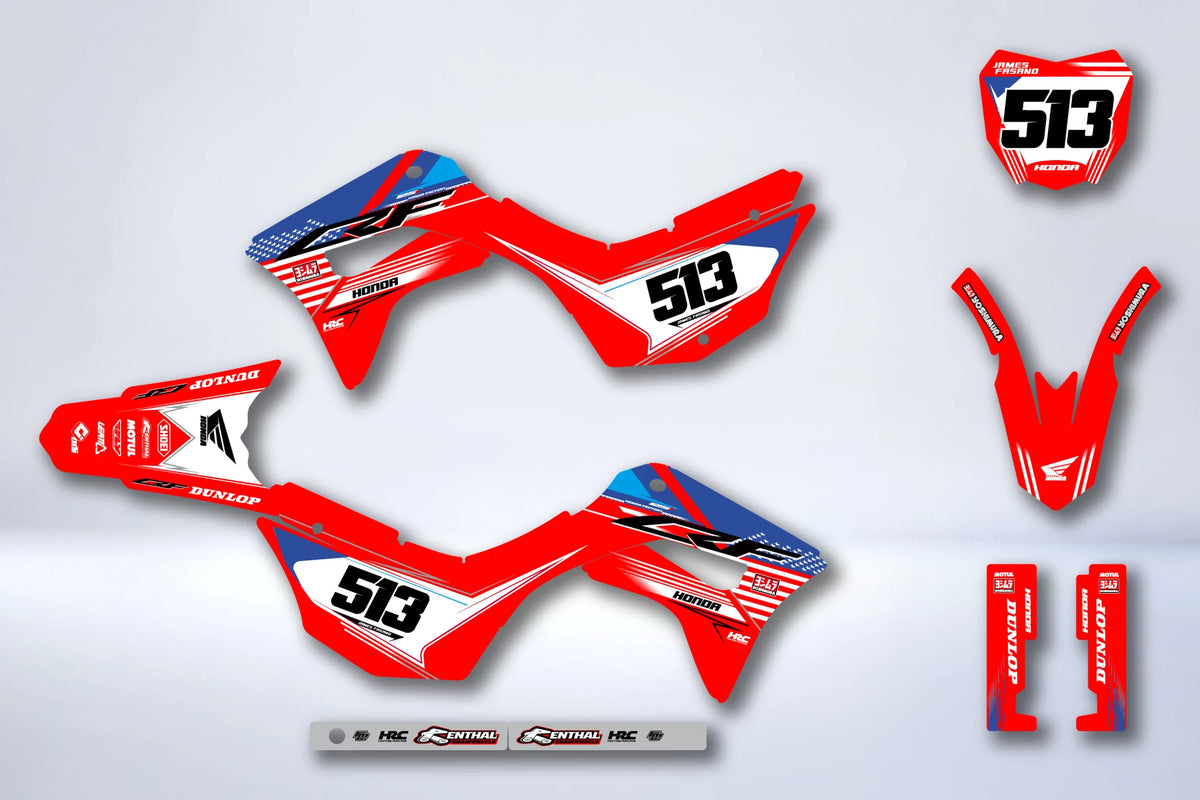 Graphics kit HONDA CRF 125 F 2019-2025 - JOLSYN