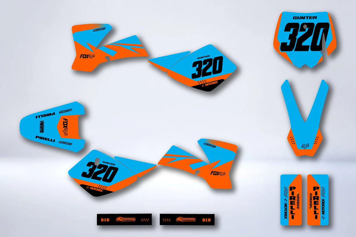 Kit Déco KTM SX 50 2002-2008 - BRUKOR