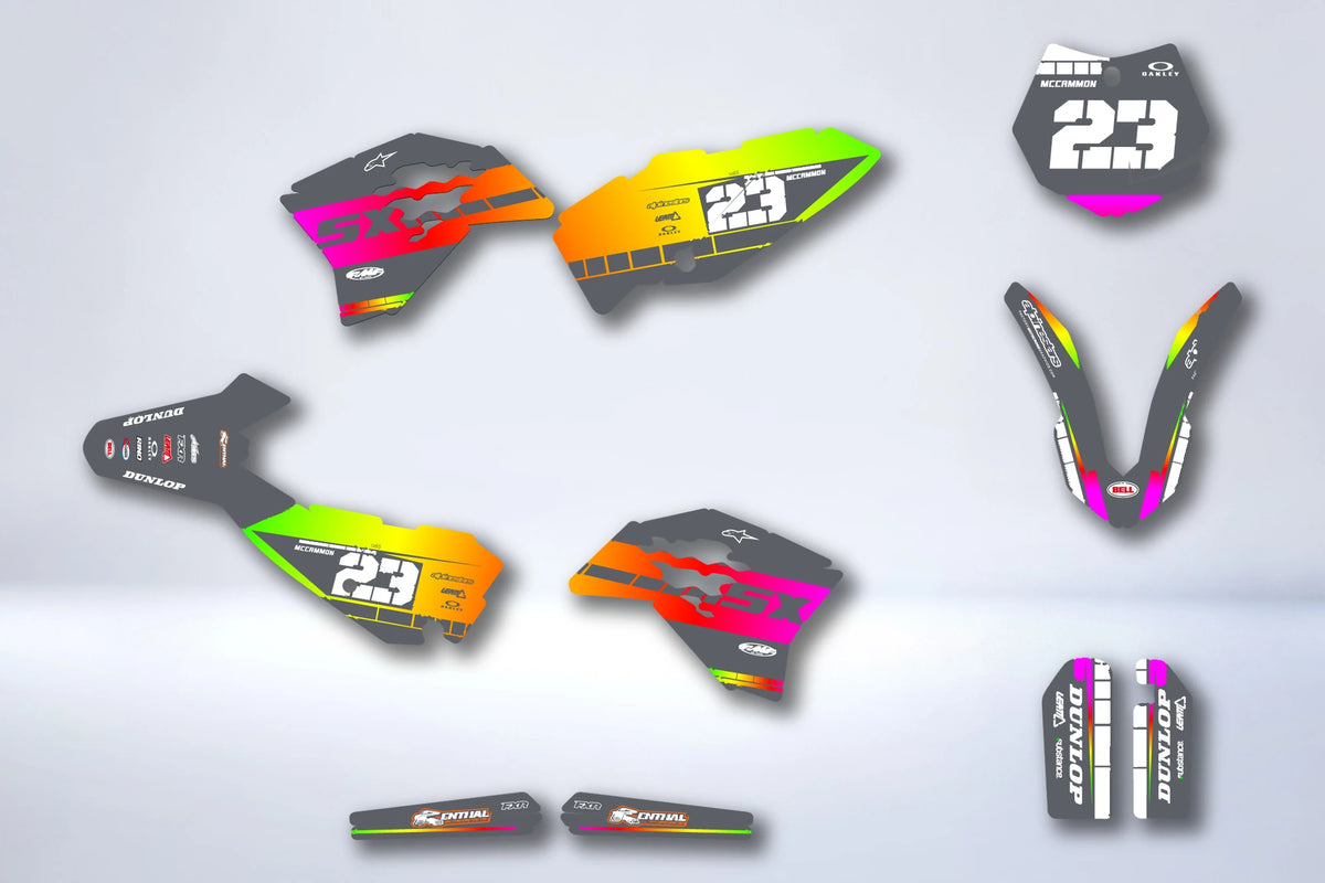 Kit grafiche KTM SX 65 2009-2015 - TYRZOR