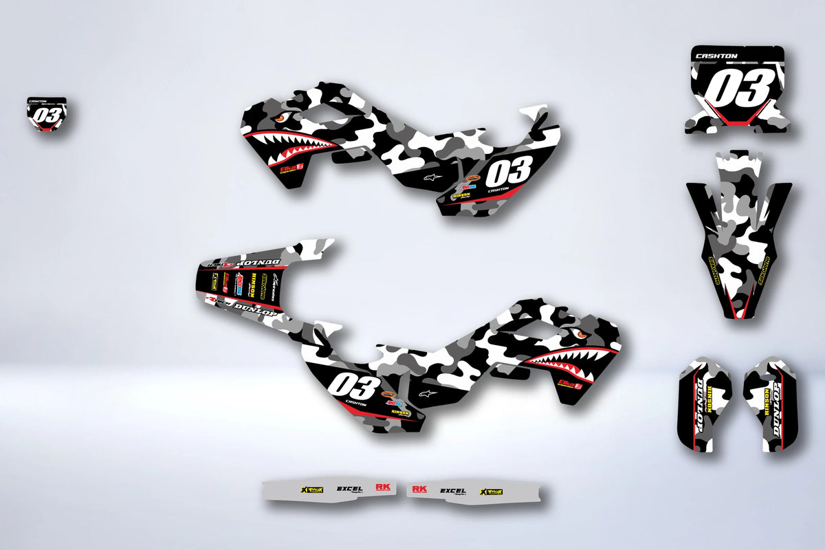 Kit Déco HUSQVARNA TC 65 2024-2026 - ZEPKIS